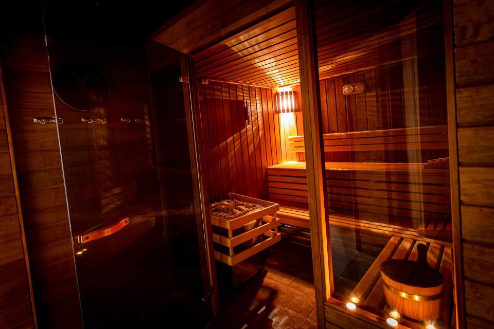 Sauna at l'Orée des Sens - Vittel
