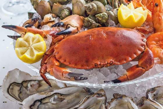 Soirée frtuis de mer à l'Orée du bois à Vittel, au coeur des Vosges